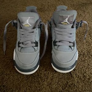 Nike Air Jordan 4 Retro GS Cool Grey Size 4y